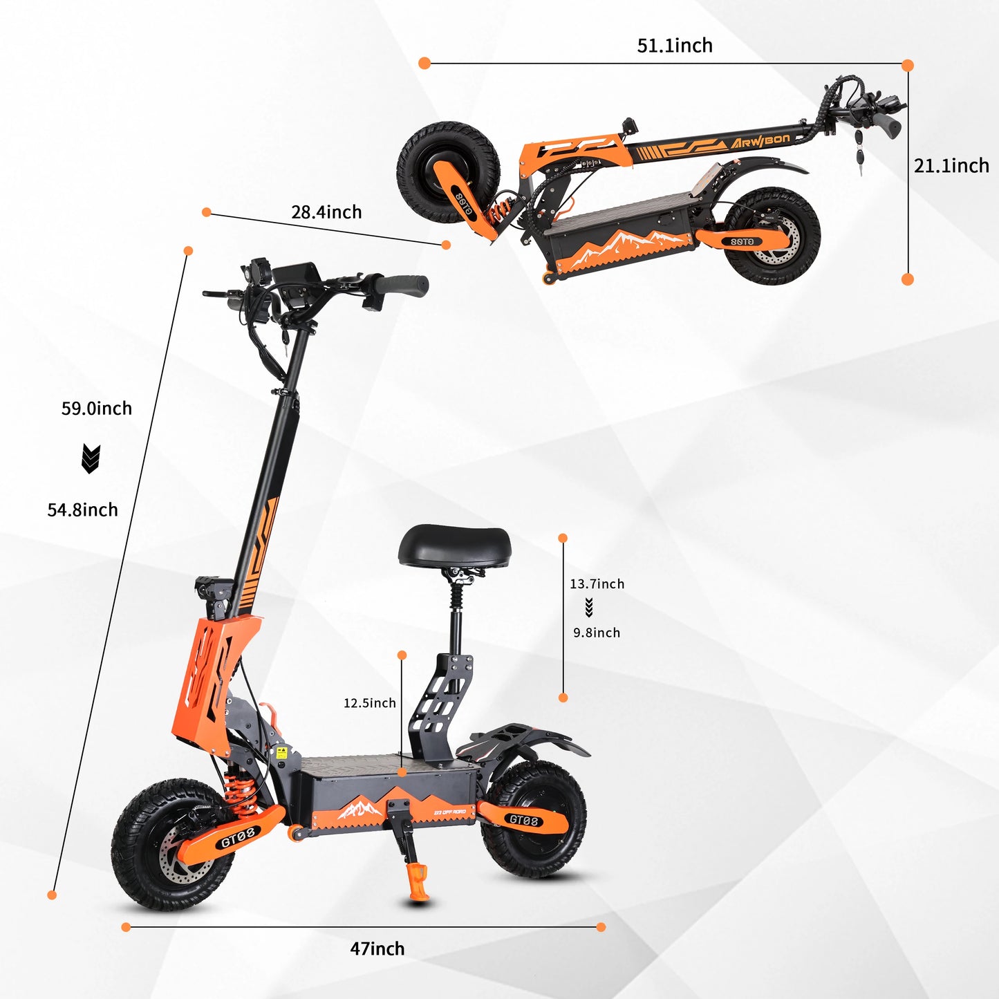 5600W Adult Electric Scooter
