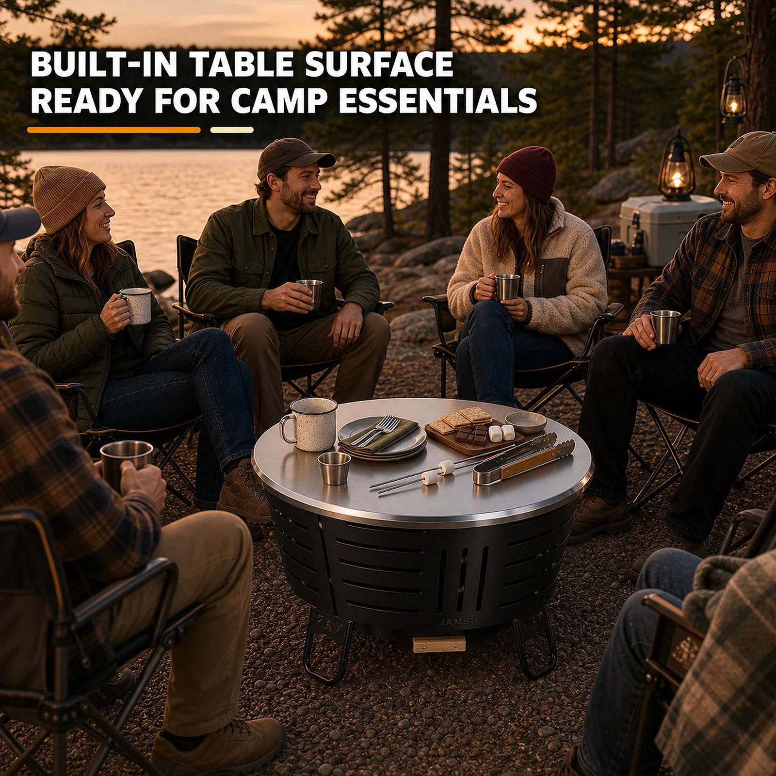26 inch Smokeless Fire Pit.