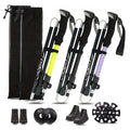Ultralight Aluminum Alloy 5-Section Folding Trekking Pole.