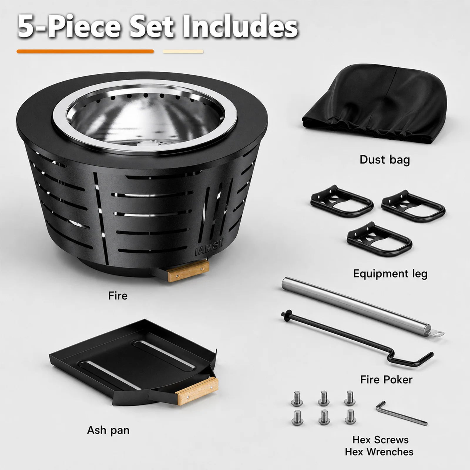 26 inch Smokeless Fire Pit.