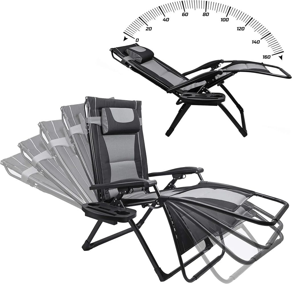 XXL Oversize Recliner Folding Chair.