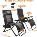XXL Oversize Recliner Folding Chair.