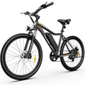 Electric bike featuring a 500W motor and removable 468Wh battery from Your Outdoors n' More, shown with sleek frame and handlebars.