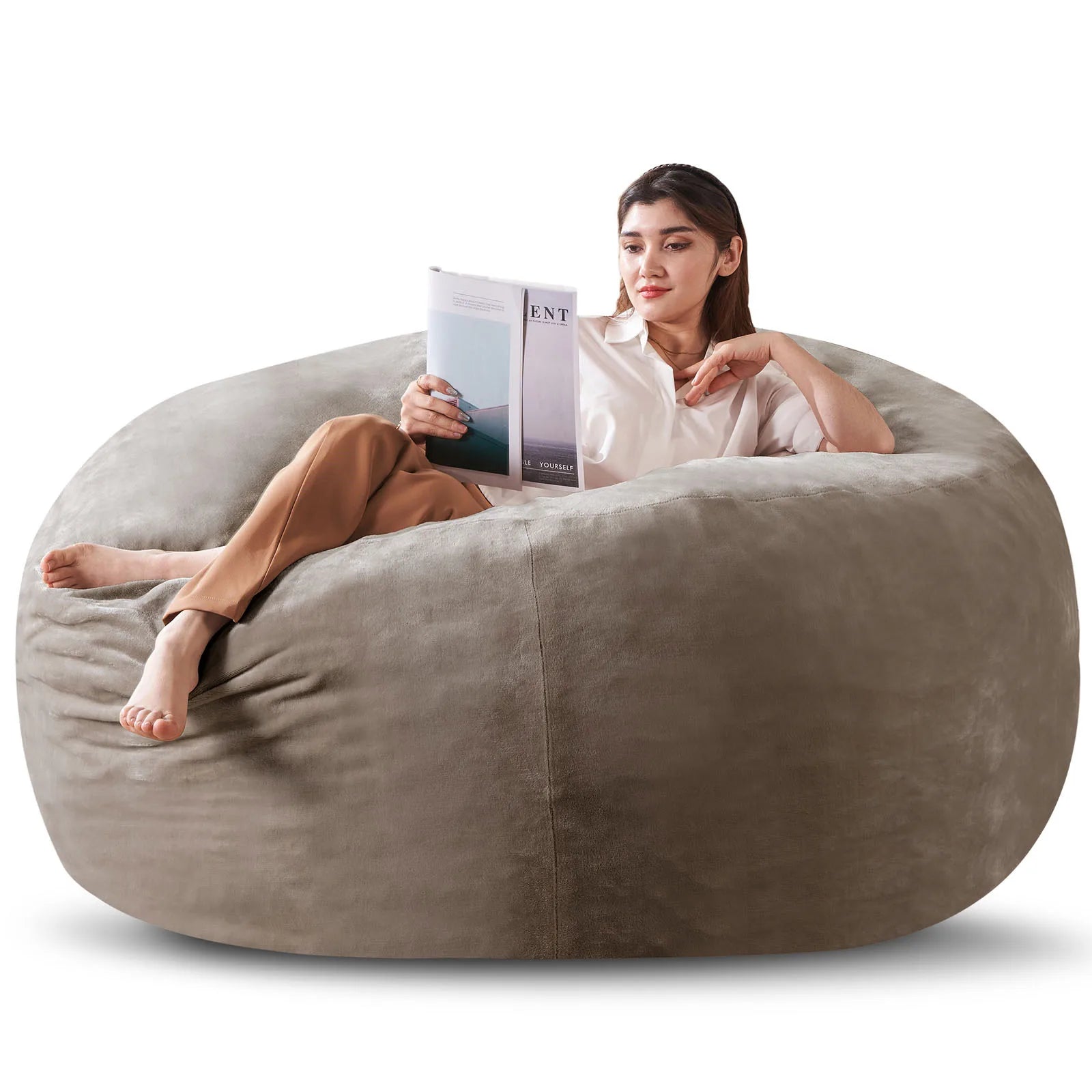 Large bean bag chair.