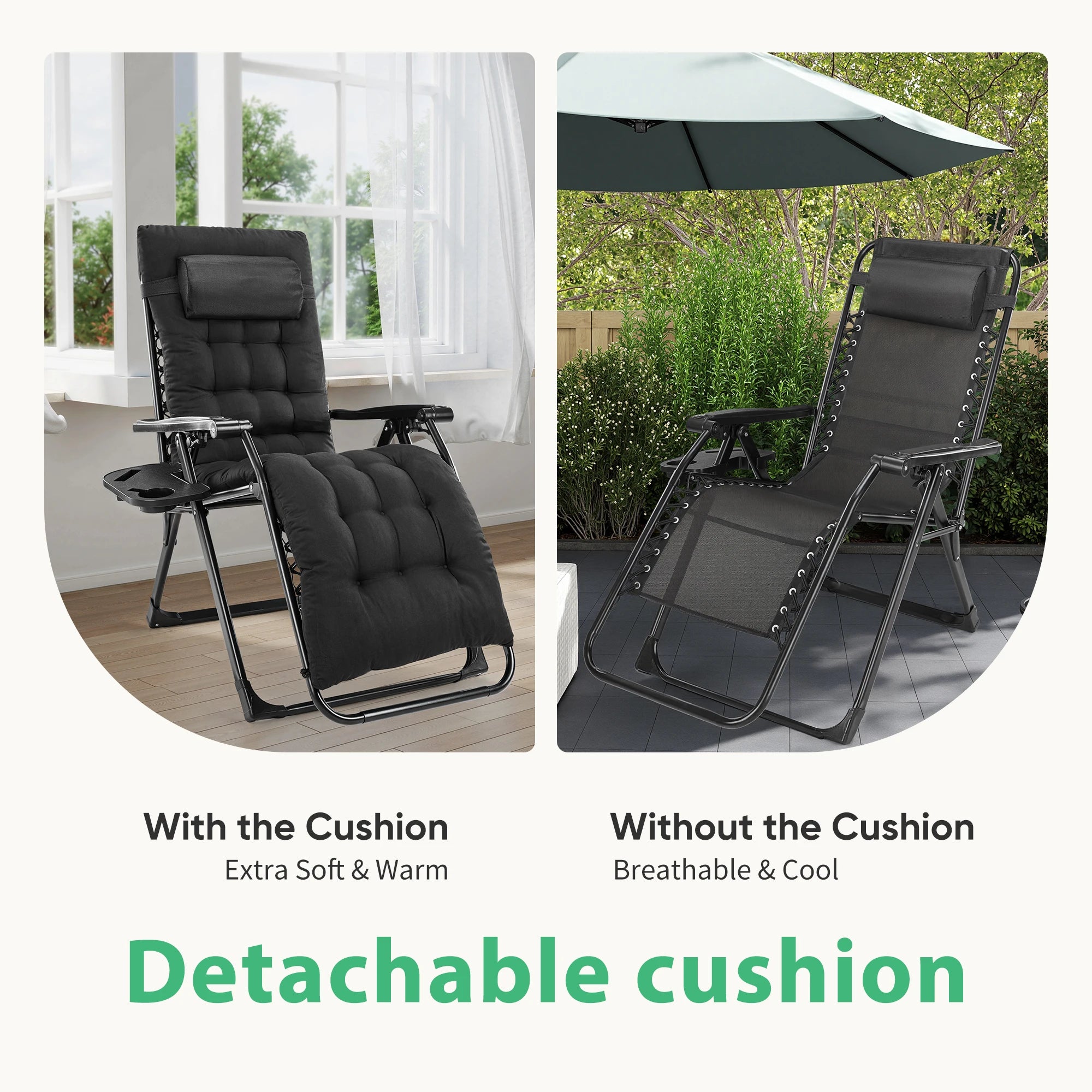 Zero Gravity Recliner.