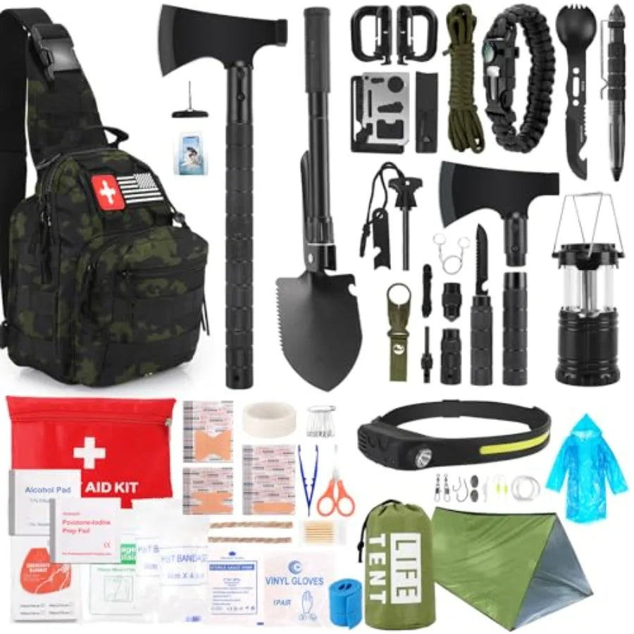 268 Piece Emergency Survival Kit.