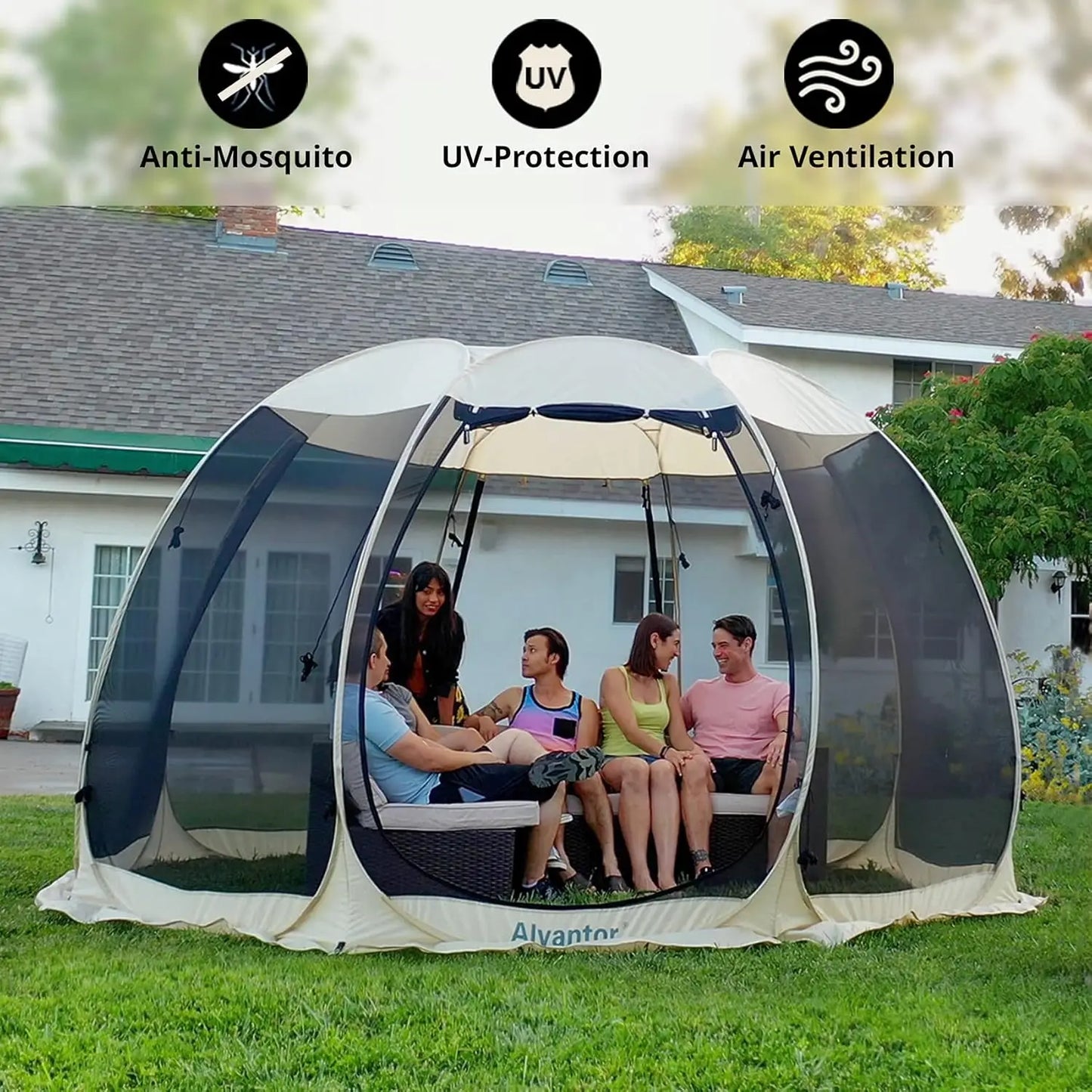 Outdoor Canopy Pop Up Sun Shade