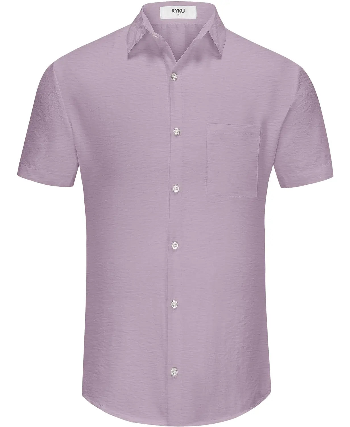 Men's short sleeve button-down shirt by Your Outdoors n' More, shown in a casual fit with a collar and front buttons.