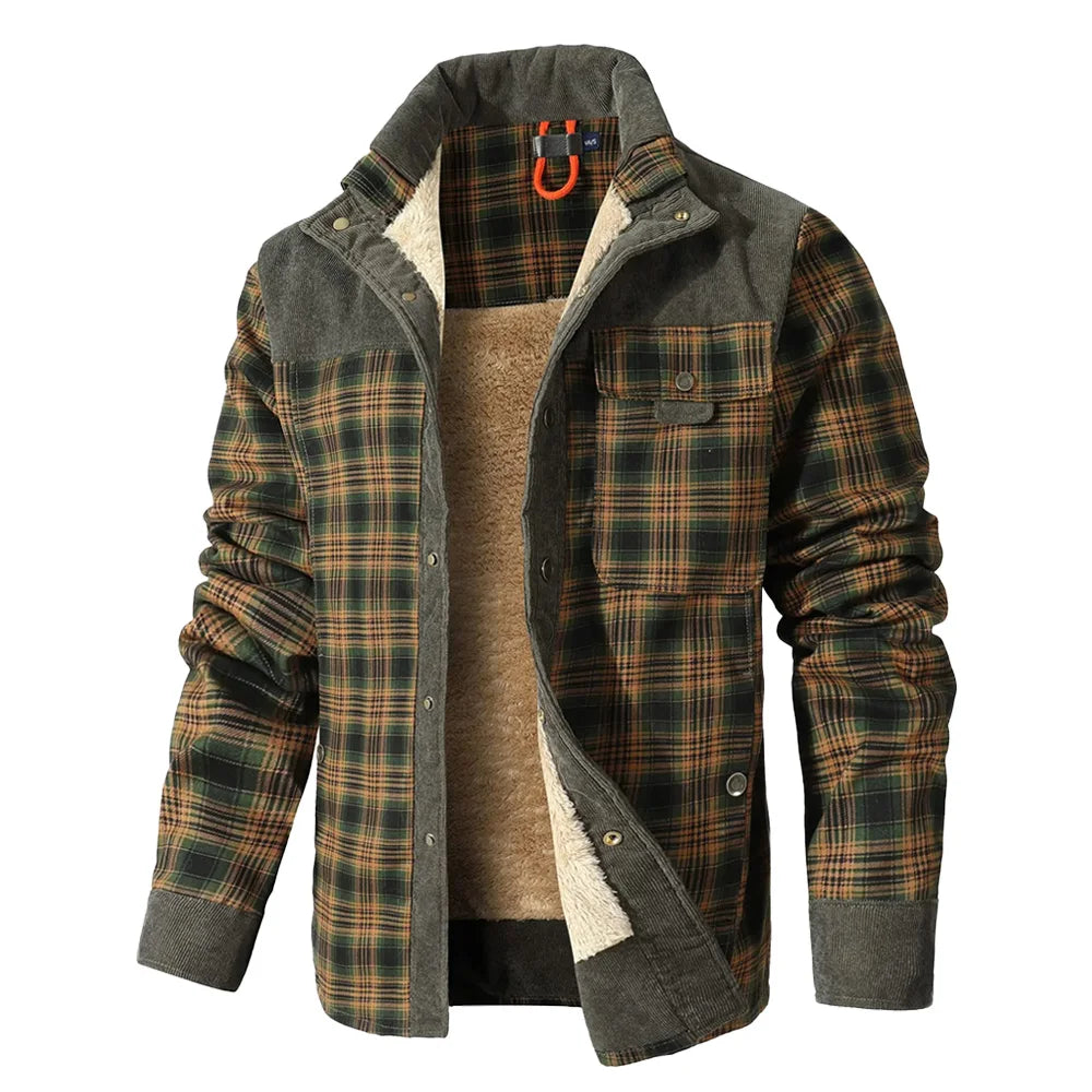 Men's jacket from Your Outdoors n' More featuring a sleek design, front zipper, and adjustable hood for outdoor wear.