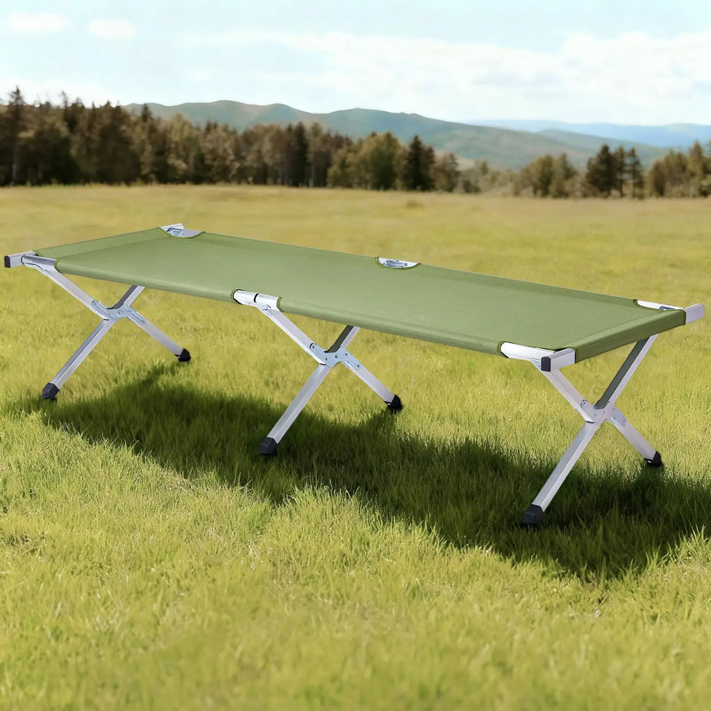 Portable Folding Camping Cot.