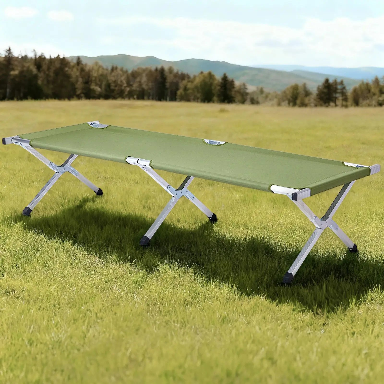 Portable Folding Camping Cot.
