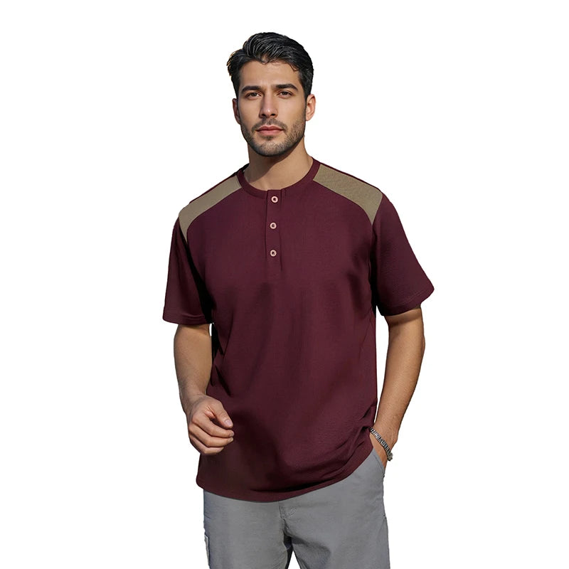 Men's lightweight V-neck T-shirt from Your Outdoors n' More, shown in a comfortable fit and soft fabric on a plain background.