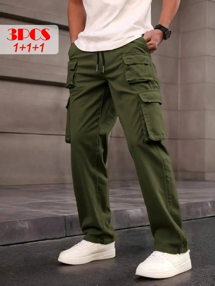 3-Pack Men's Cargo Pants.