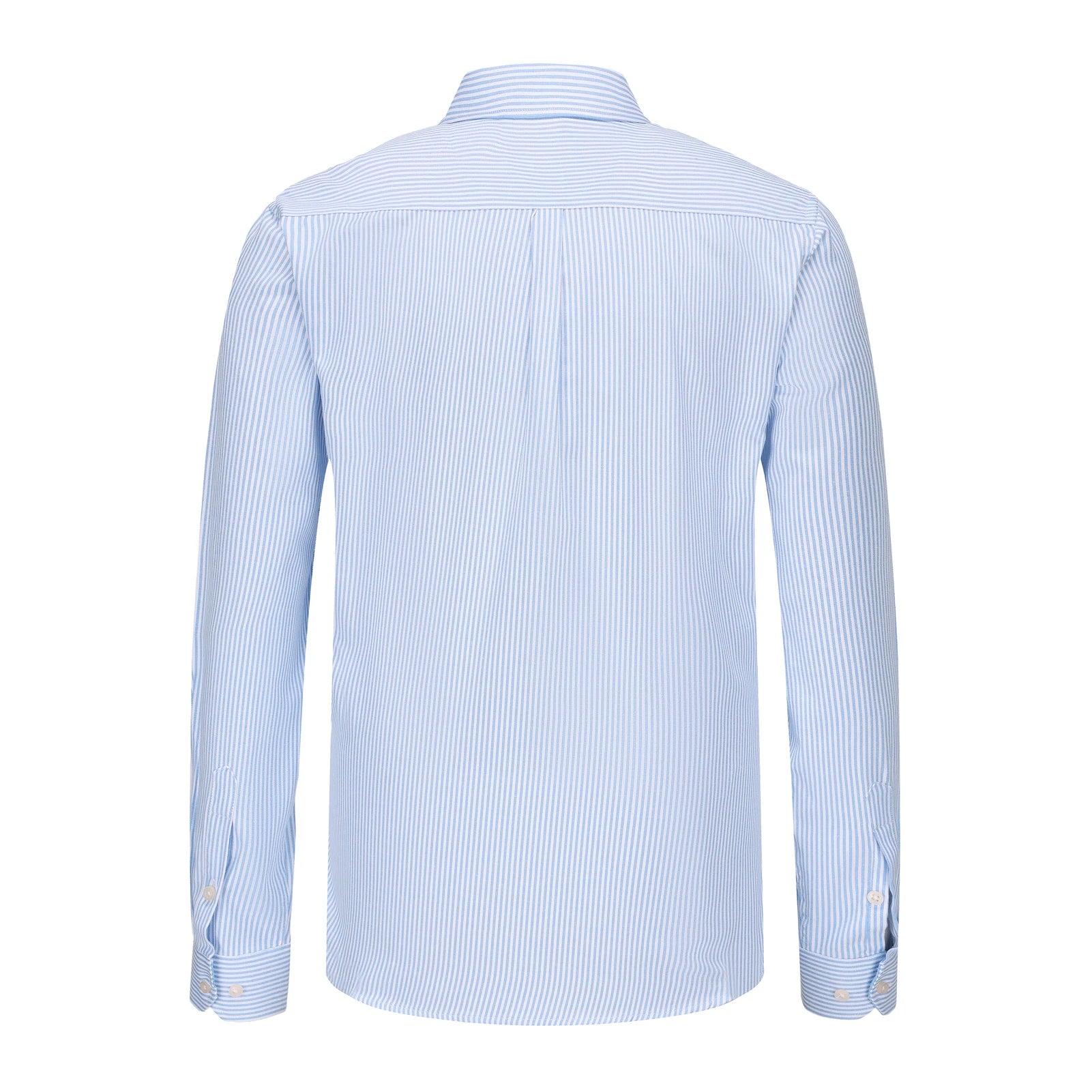 Men's Striped Oxford Long Sleeve Shirt.