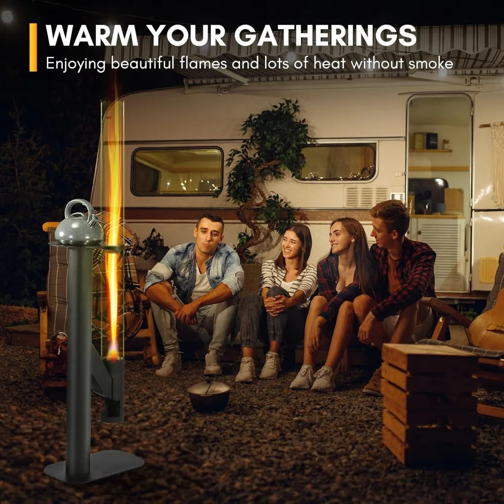 Outdoor Wood Pellet Heater.