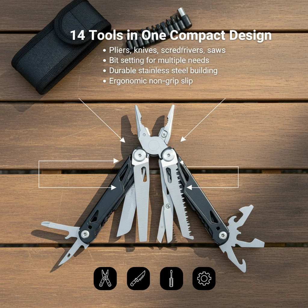 27 in 1 Multitool Pliers.