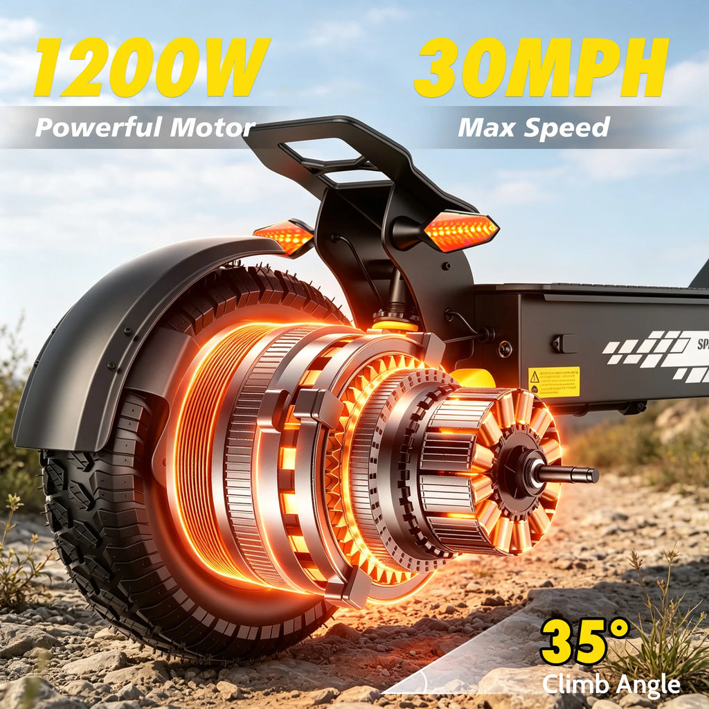 1200 W Off Road Electric Scooter.