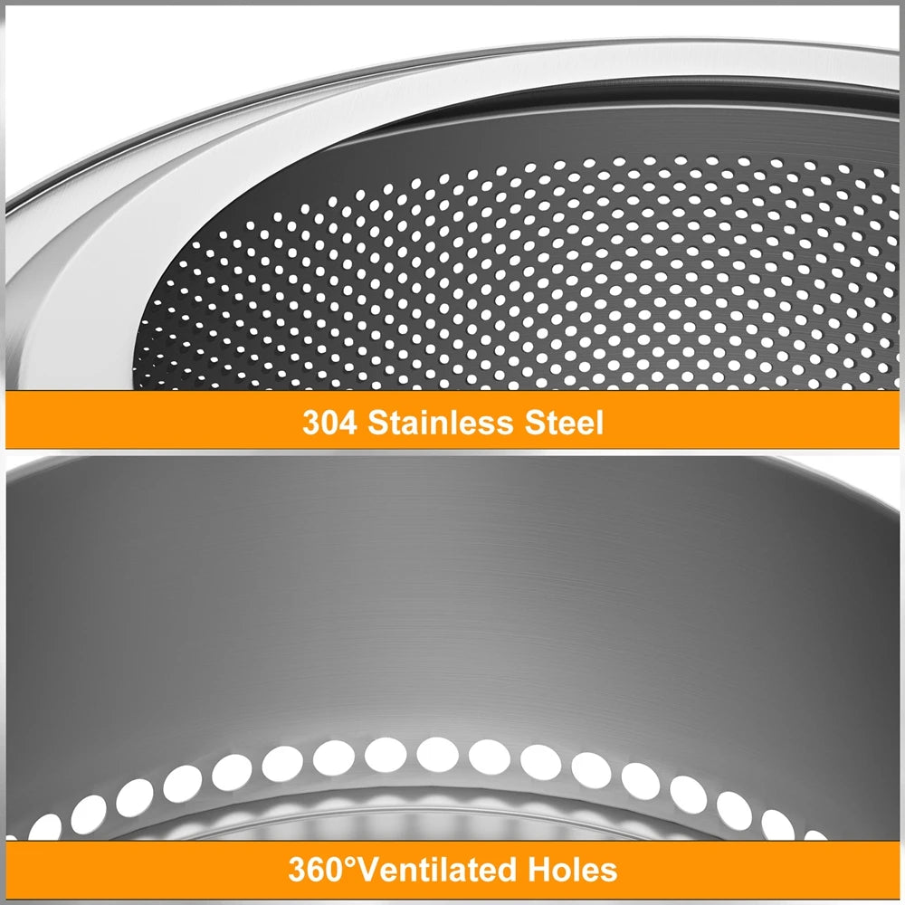 19 Inch Smokeless Fire Pit for Outdoor Wood Burning.