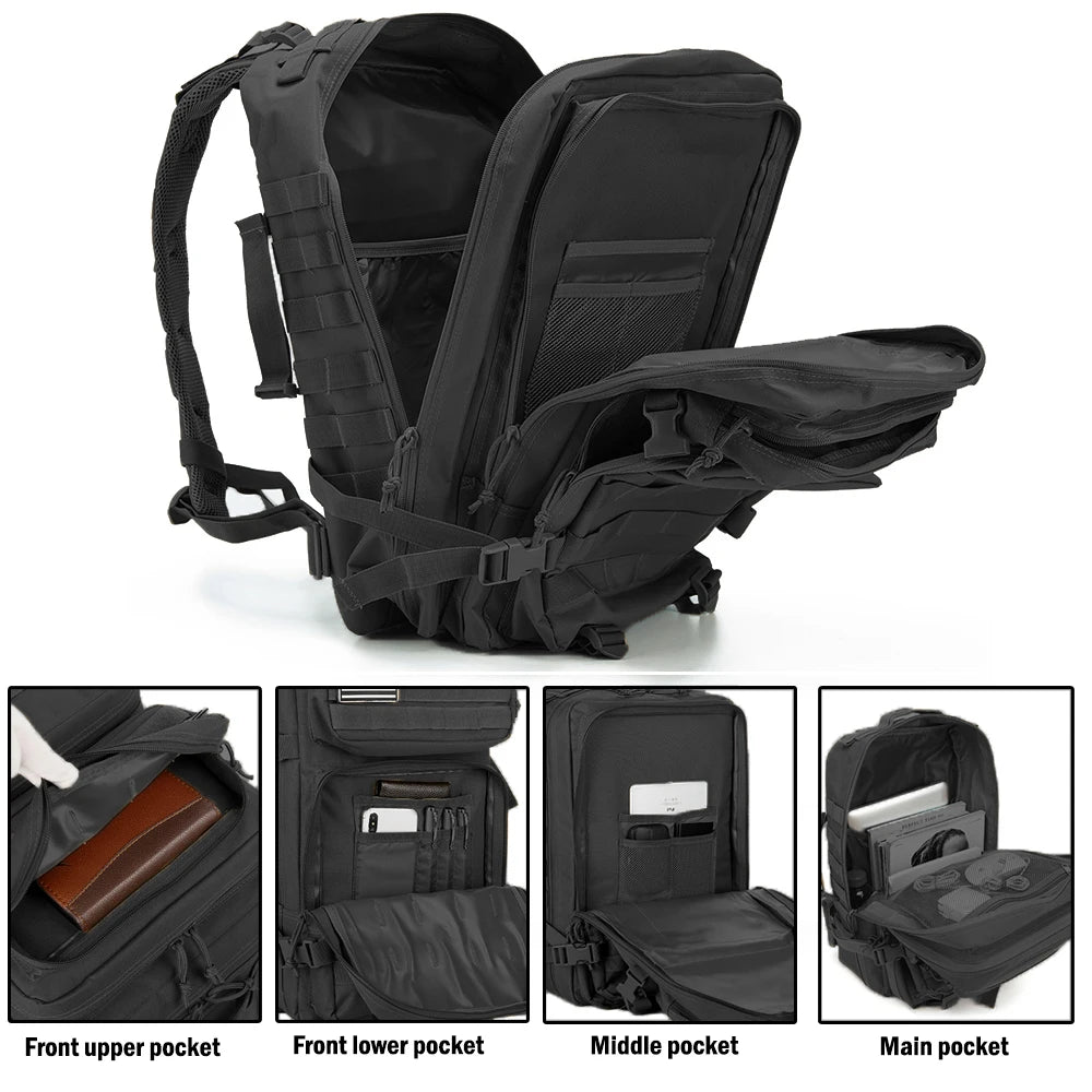 45 L Tactical Outdoor Backpack.