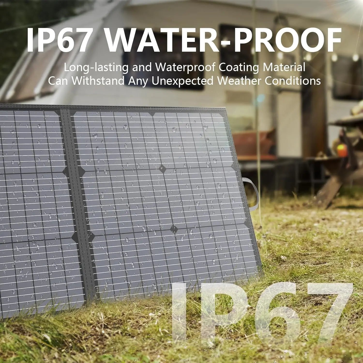 20V 110W Portable Solar Panel.