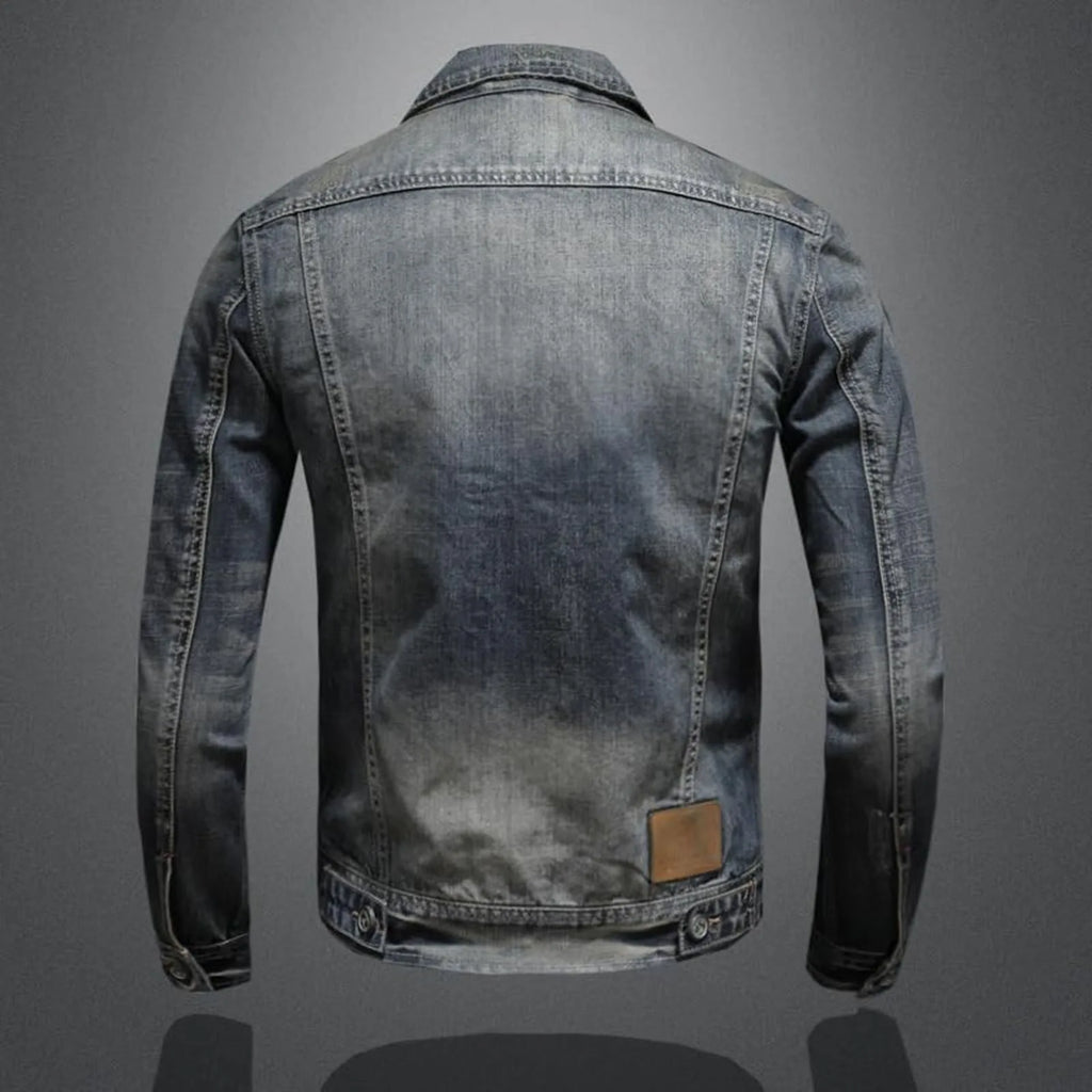 Men's Vintage Denim Jacket.