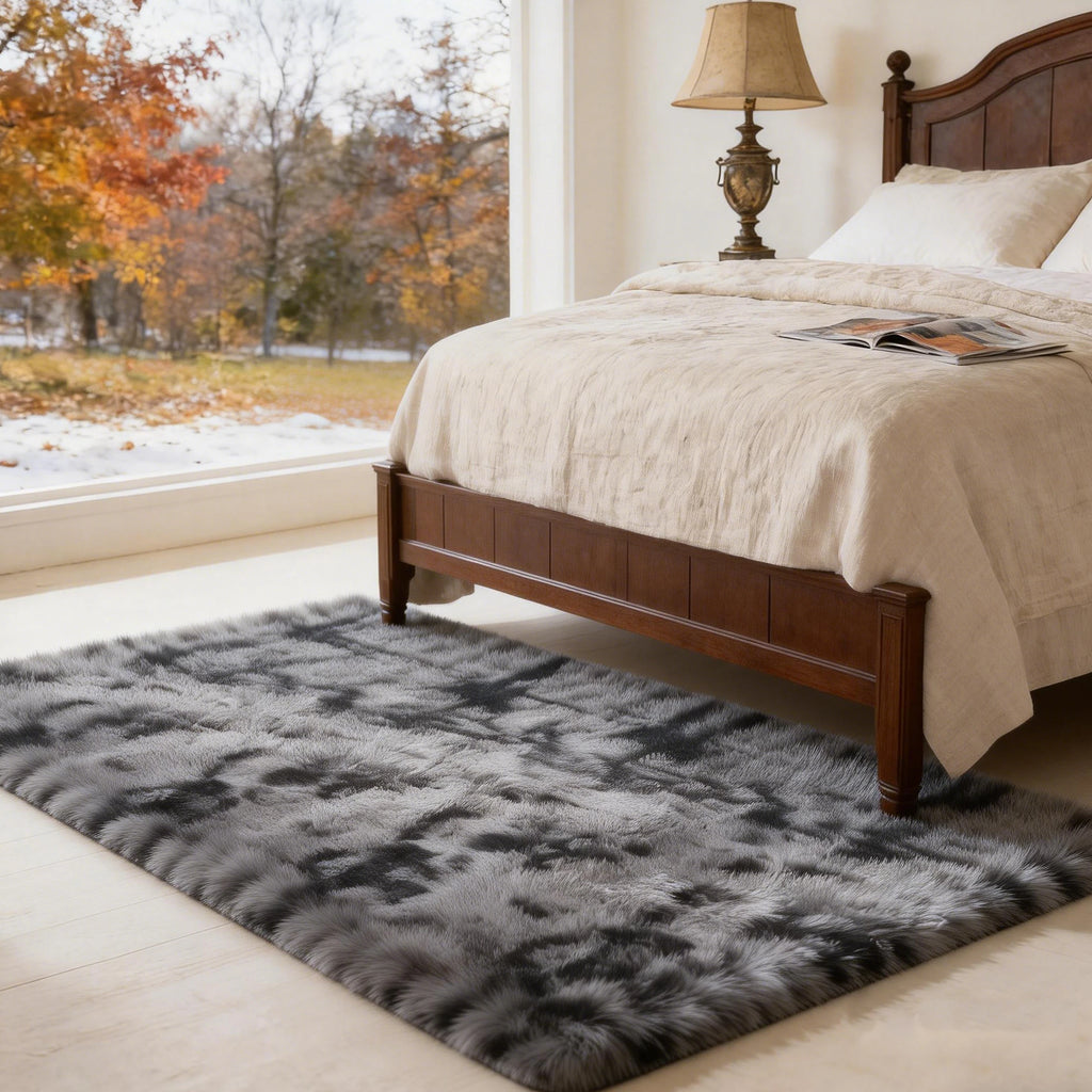 6x9 Ft Large Shag Rugs for Living Room Decor.