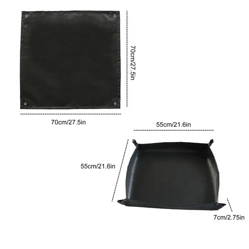 Camping Fire Pit Mat.