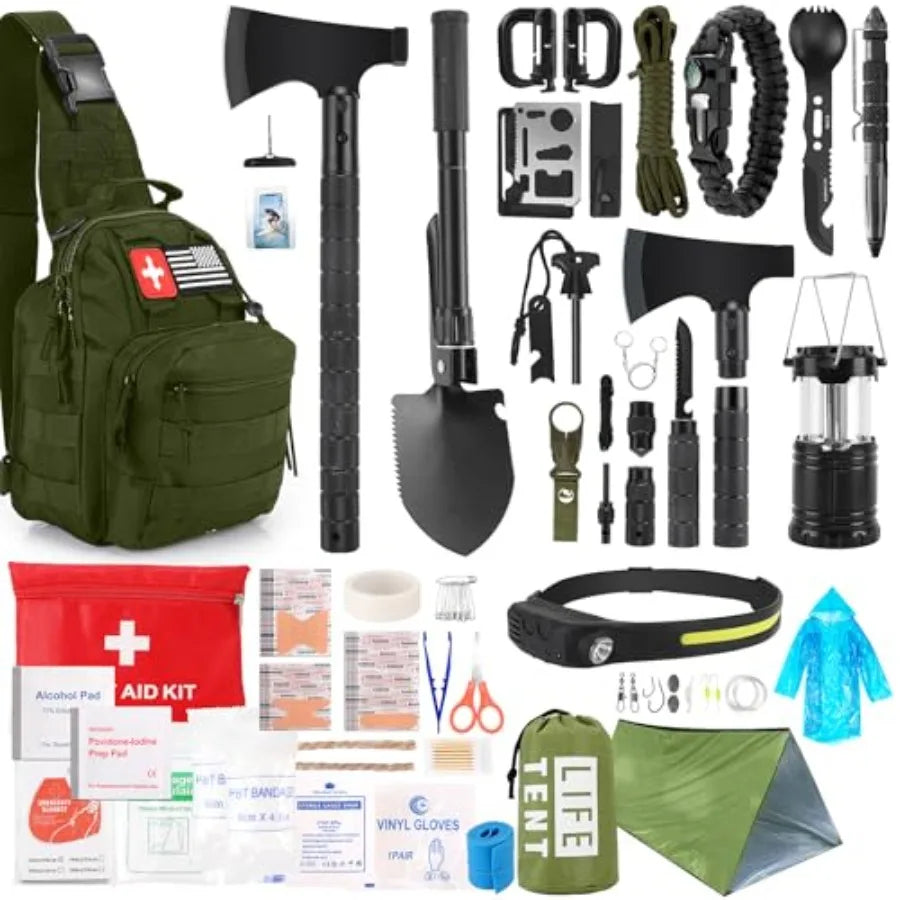 268 Piece Emergency Survival Kit.