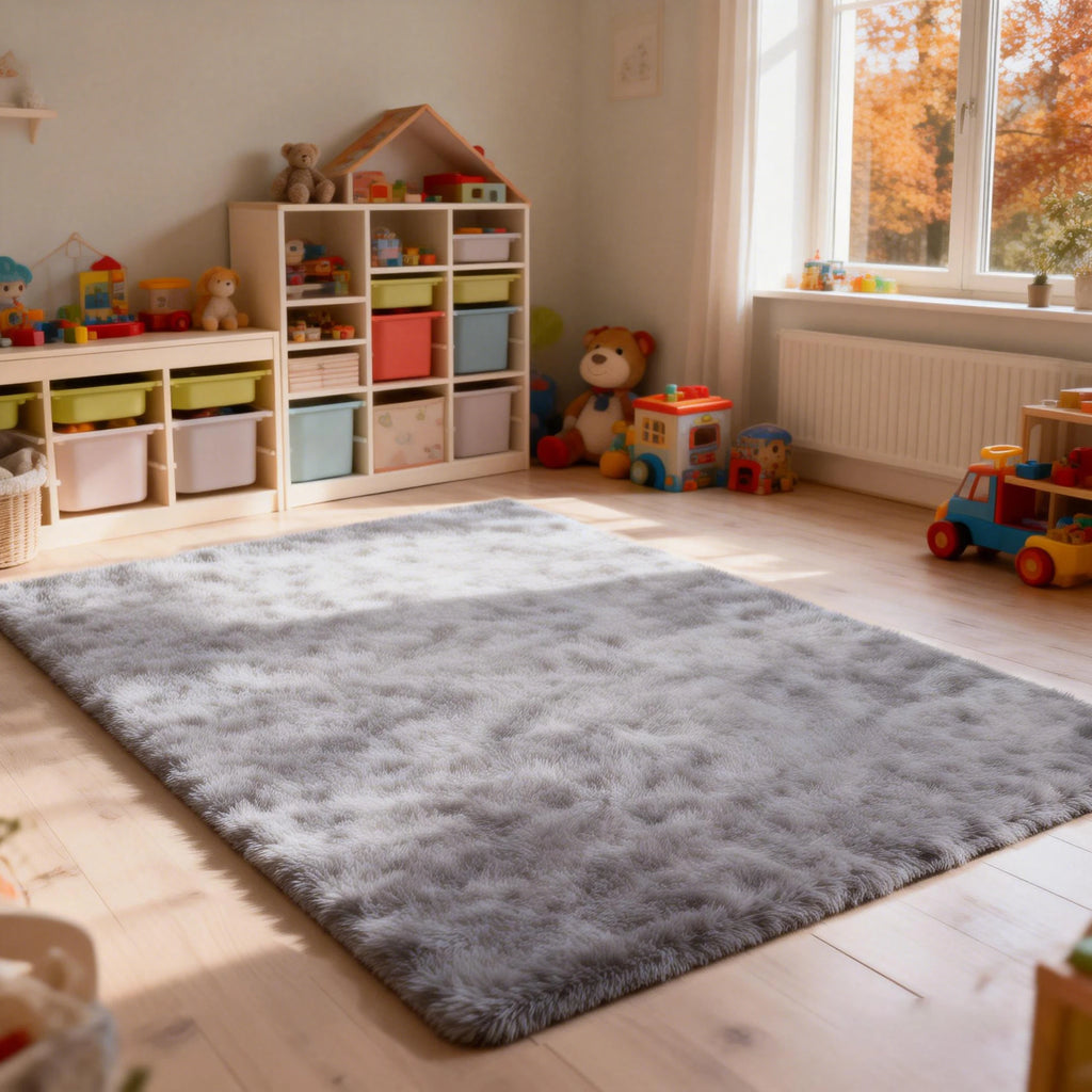6x9 Ft Large Shag Rugs for Living Room Decor.