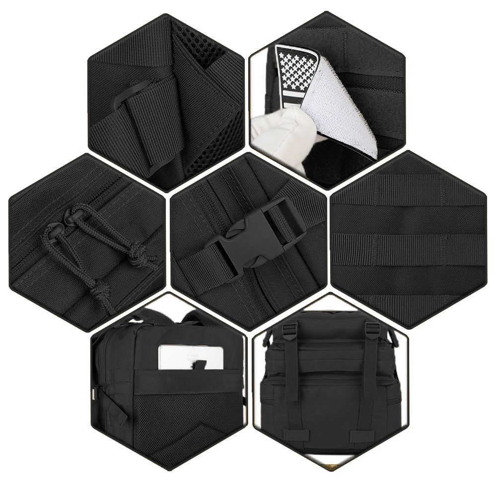 45 L Tactical Outdoor Backpack.