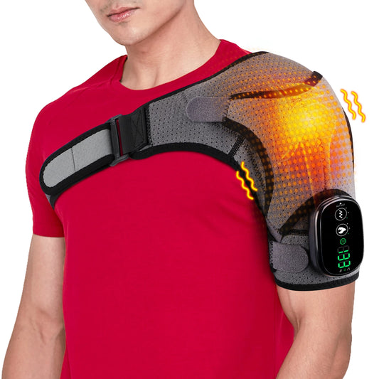 Shoulder Heating and Massager Pad