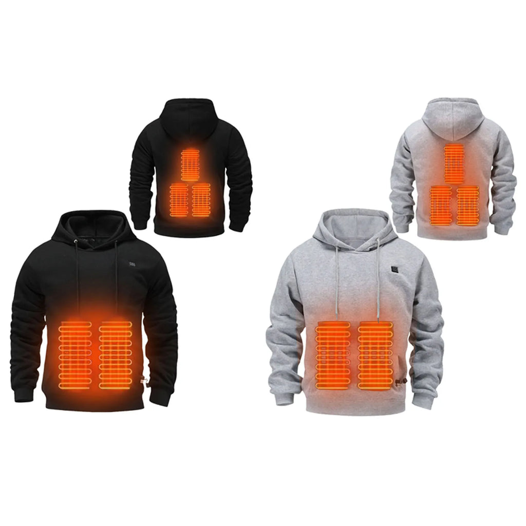 Warm Heated Hoodies.