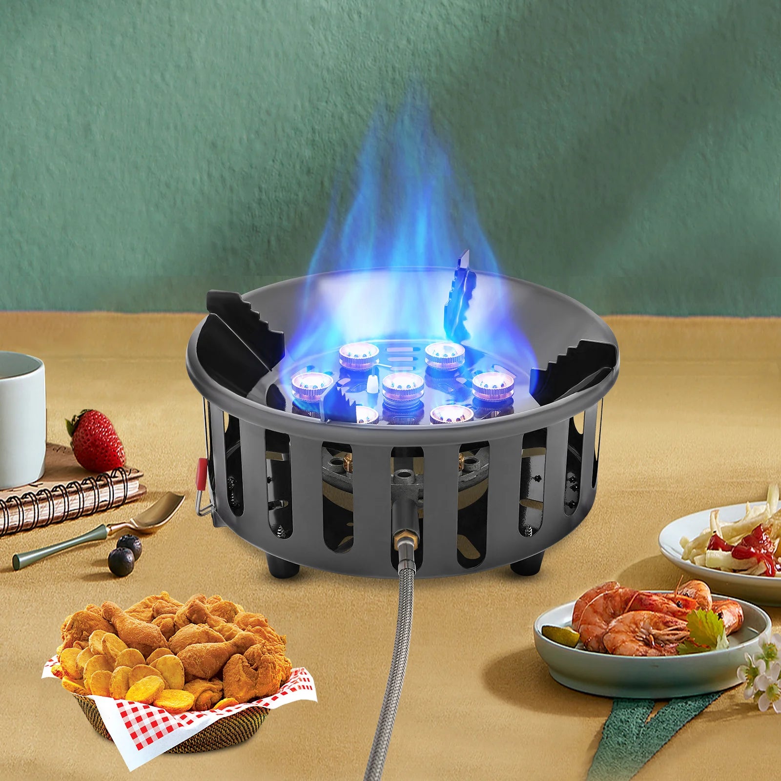 7-Core Camping Stove.