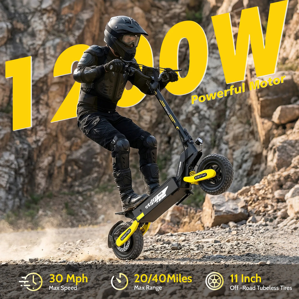 1200 W Off Road Electric Scooter.