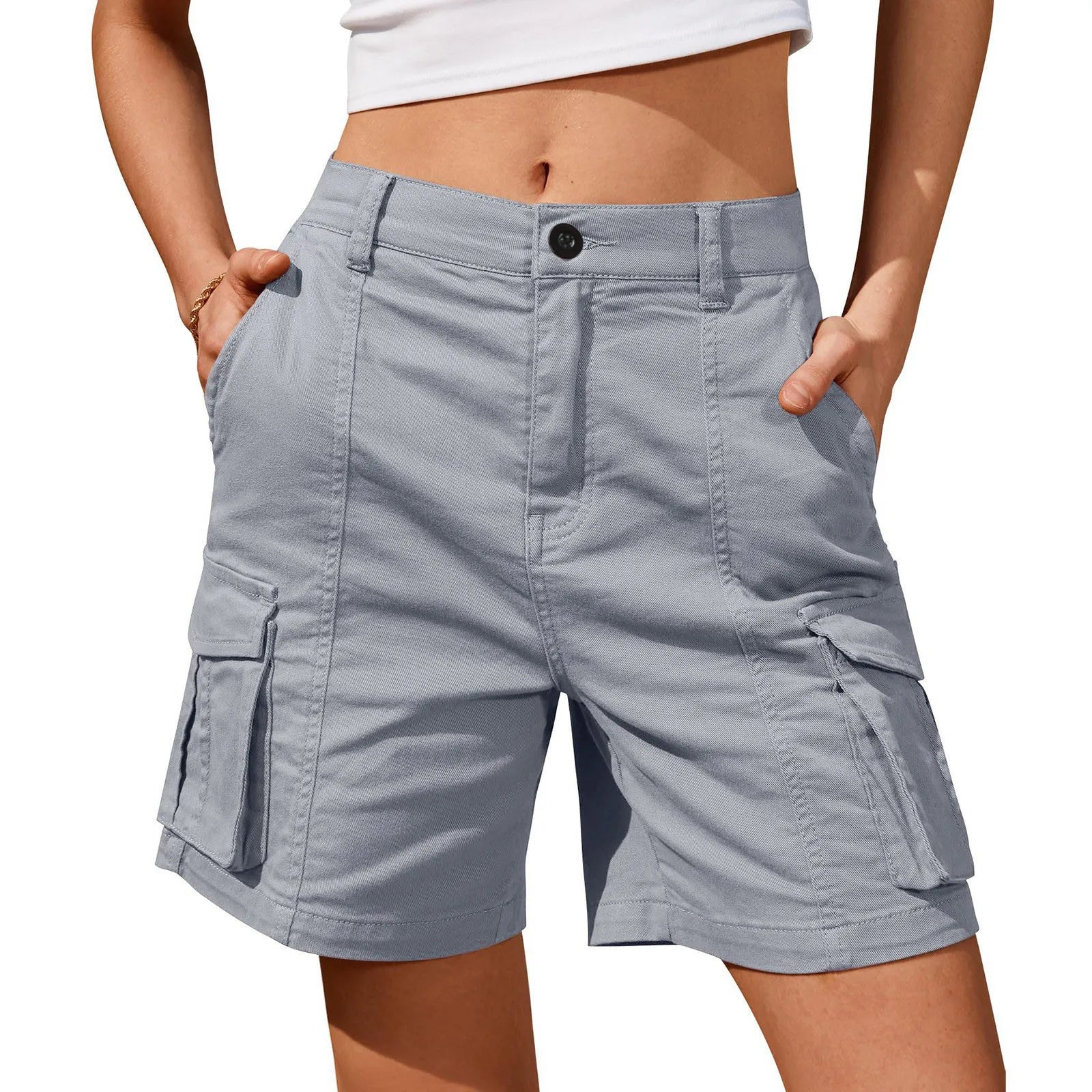 Women Cargo Shorts.