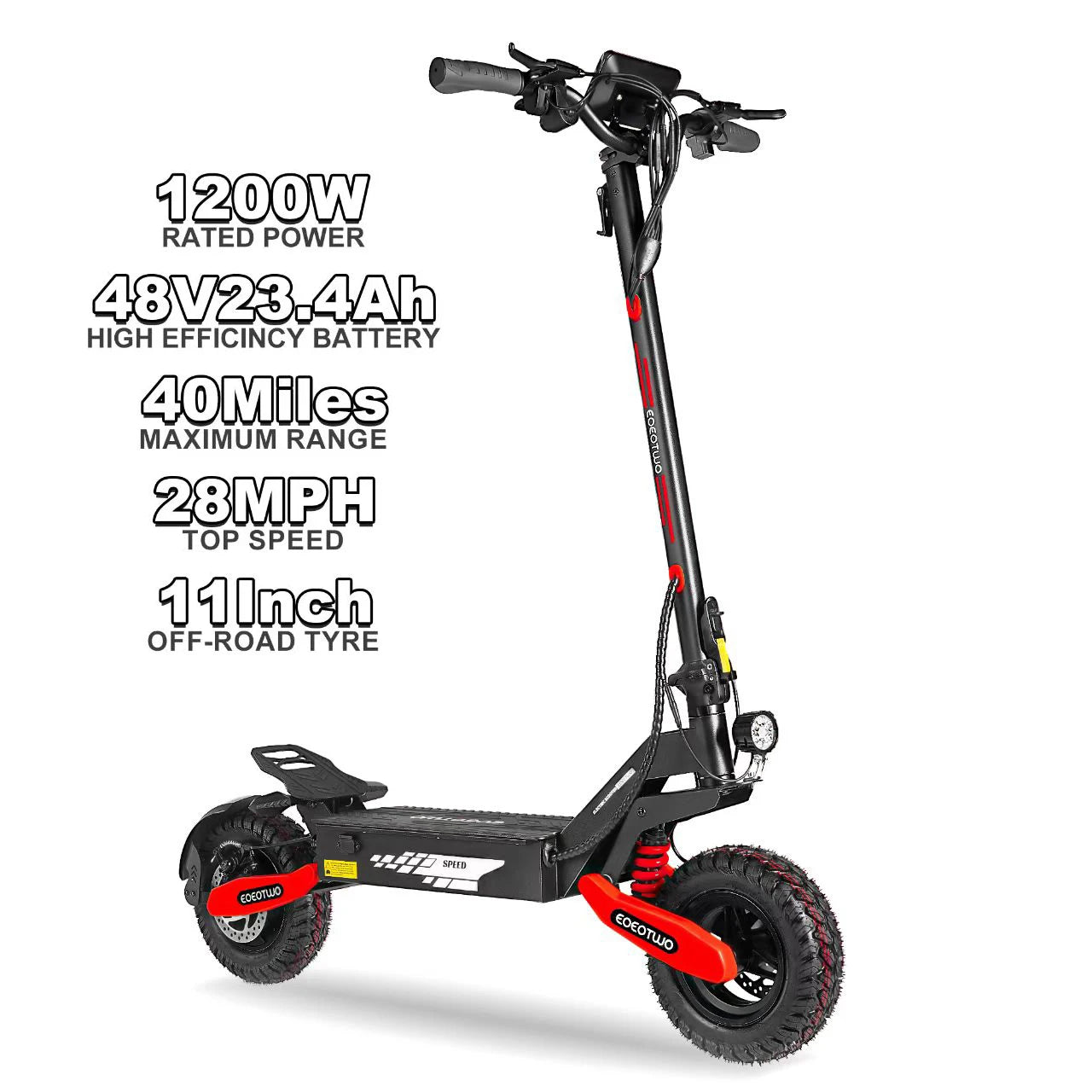 1200 W Off Road Electric Scooter.