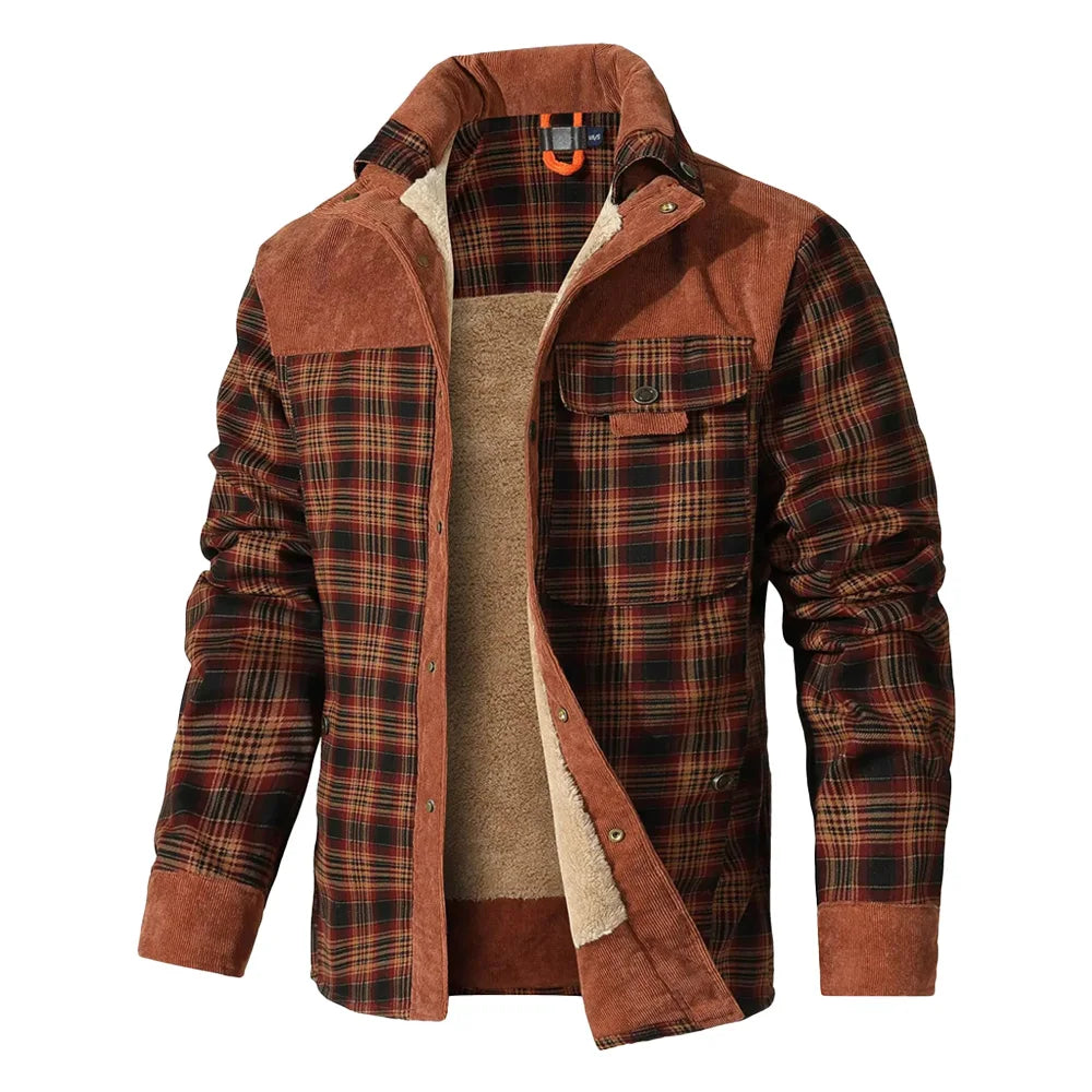 Men's outdoor jacket from Your Outdoors n' More, featuring a insulated design and adjustable hood for cold weather.