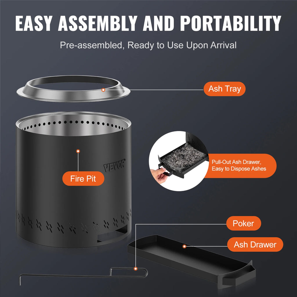 Smokeless Fire Pit/Stove