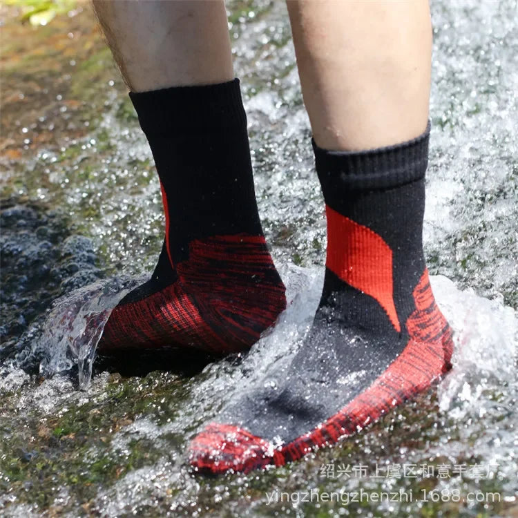 Breathable Outdoor Waterproof Hiking Socks.
