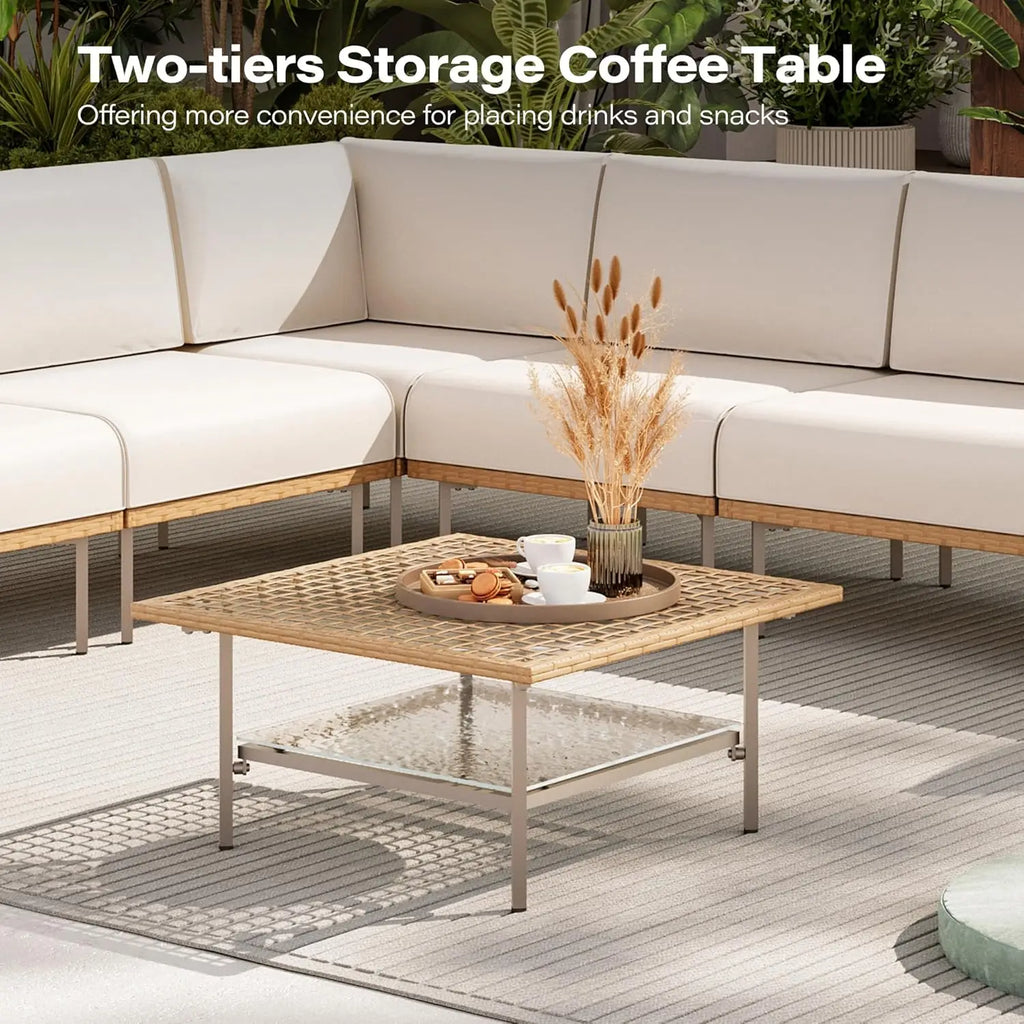 7-Piece Outdoor Patio Furniture Set.