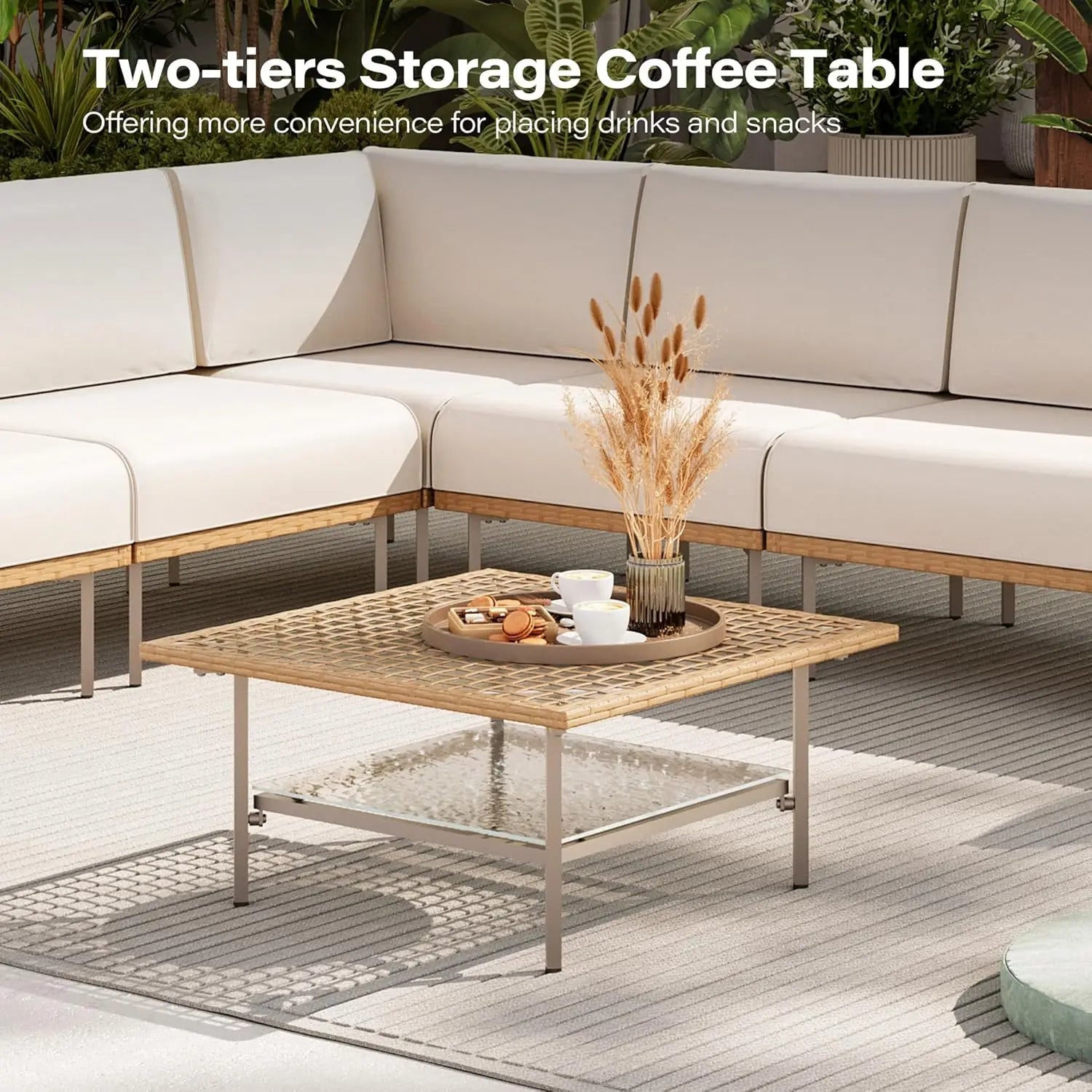 7-Piece Outdoor Patio Furniture Set.