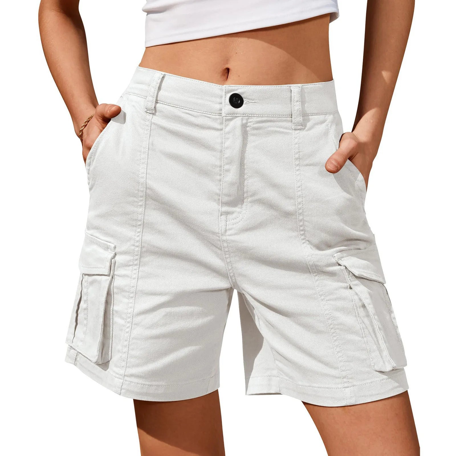 Women Cargo Shorts.