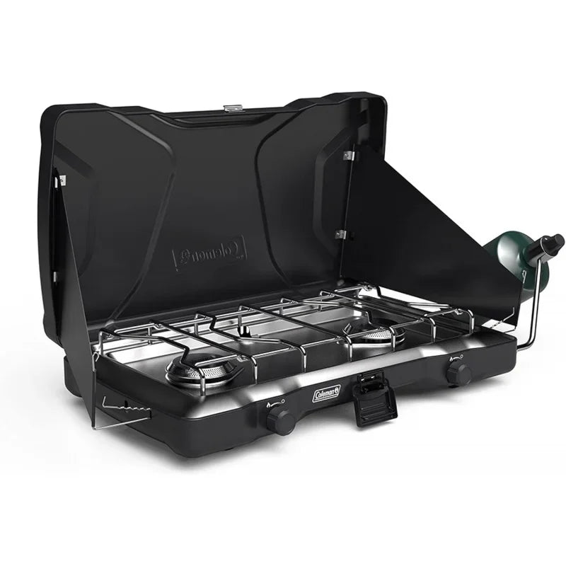 Triton 2-Burner Propane Camping Stove