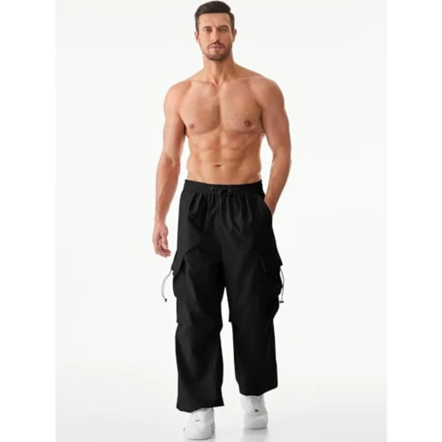 Men's Baggy Cargo Pants.