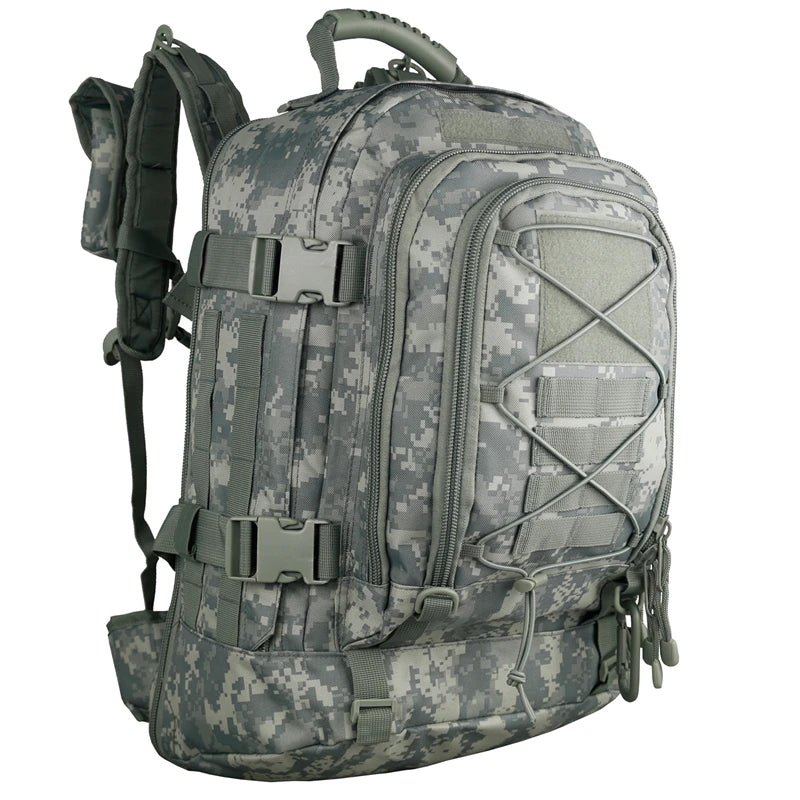 LQARMY 65L outdoor tactical backpack by Your Outdoors n' More with large capacity, multiple compartments, and rugged military-style design.