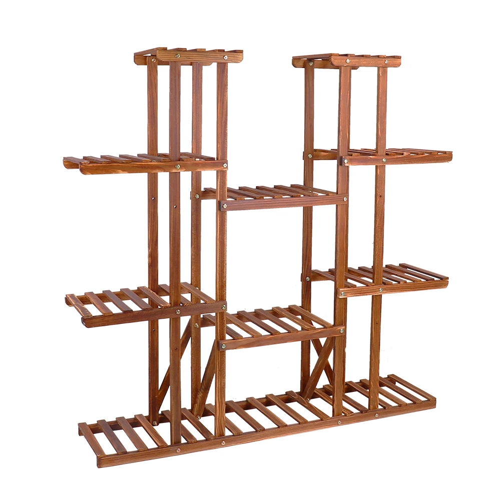Wooden Plant Shelf.