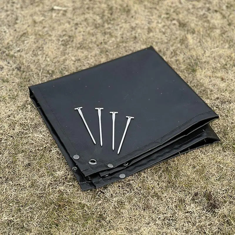 Camping Fire Pit Mat.