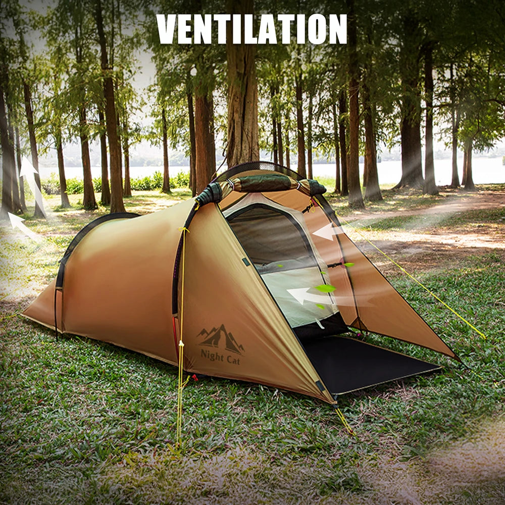 Waterproof Backpacking Tent for Camping.