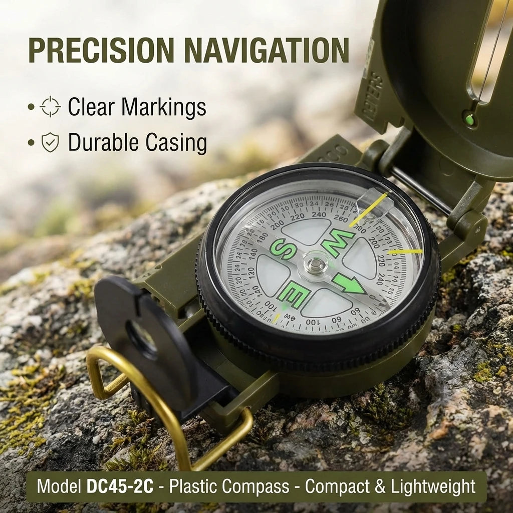 Professional Waterproof High Precision Metal Compass.