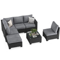 Patio Sectional Sofa Set.